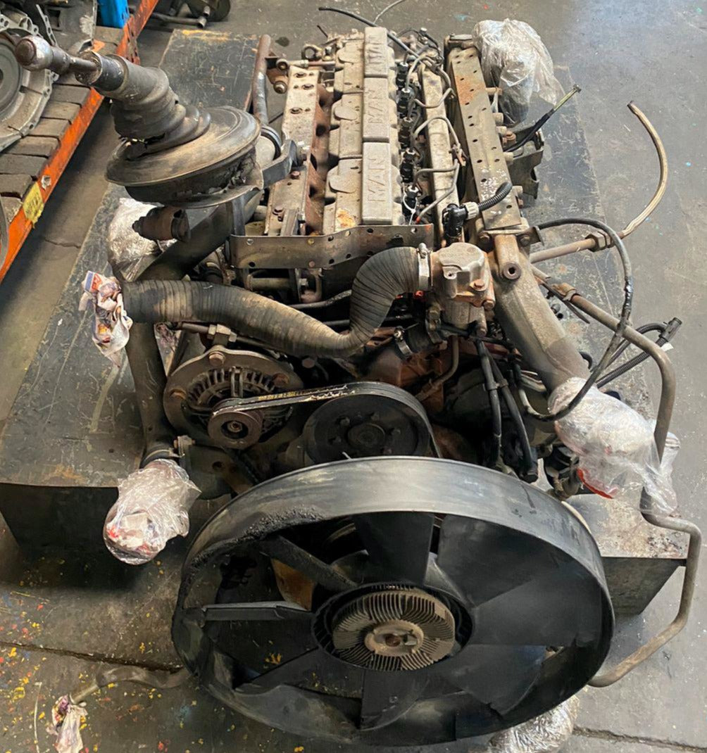 MAN Non-Common Rail 6 Cylinder Diesel Truck Engine (D0836)